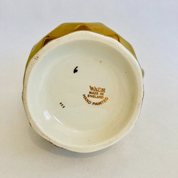 Wade England Copper 5” Ceramic Pitcher Hand Painted - Picture 9 of 15